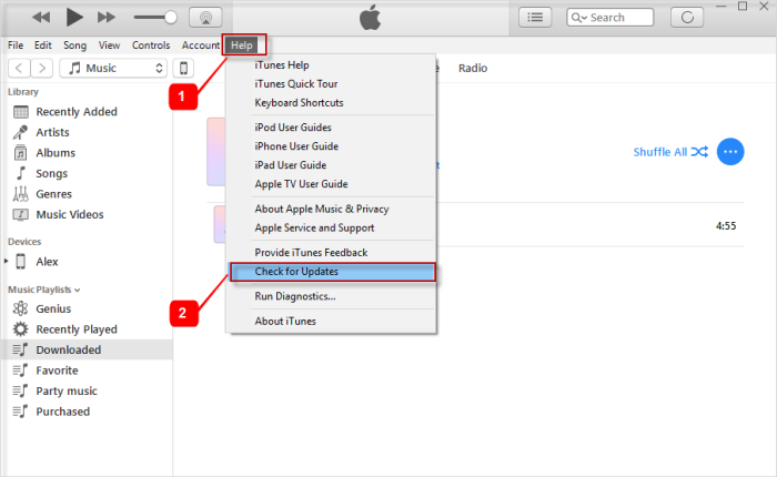 songs won t transfer from itunes to ipod