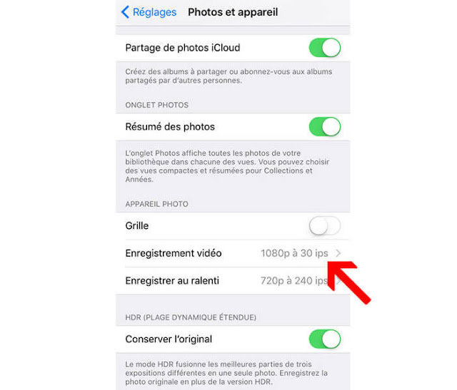 large iphone video
