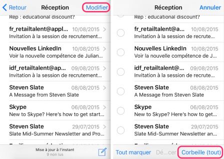 Supprimer Tous Les Mails Sur Votre Iphone