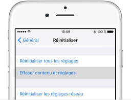 effacer iphone