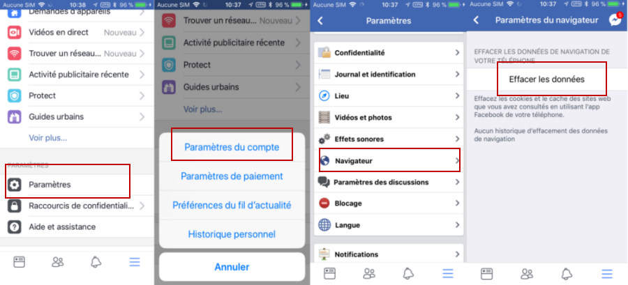 Comment Vider Le Cache De Facebook Sur Votre Iphone Comment Vider Le Cache De Facebook Sur Votre Iphone