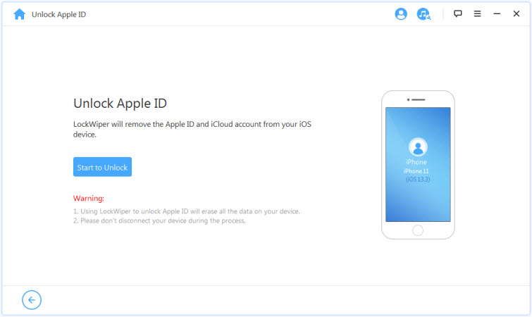 Capture d'écran d'iMyFone LockWiper