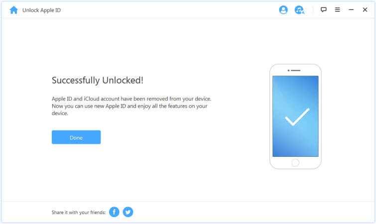Capture d'écran d'iMyFone LockWiper