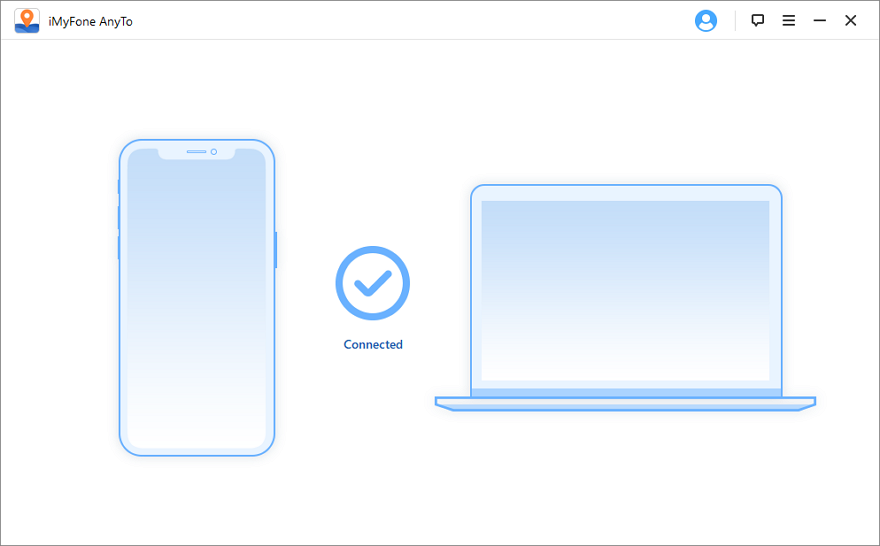 Connect iPhone to the computer