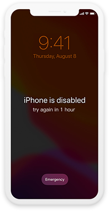 iPhone got locked after Plusieurs Tentatives Incorrectes