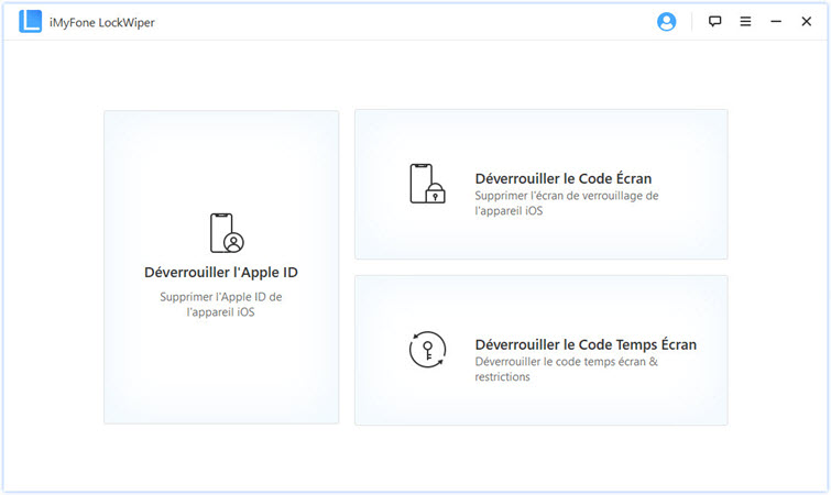 capture d'écran iMyFone LockWiper