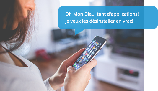 Applications non utilisées : Effacez