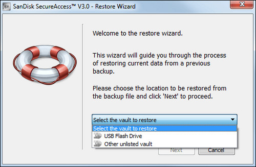 Sandisk Secure Access Recovery Wizard