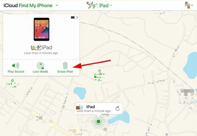 αφαιρέστε το iPad από το iCloud Find My