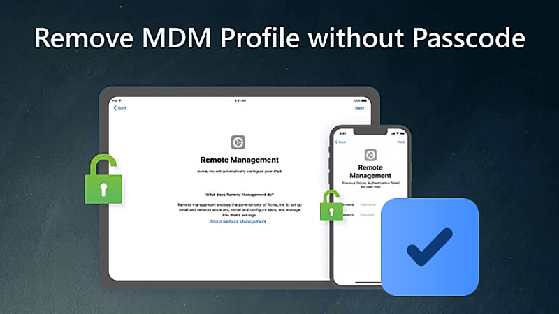 Πώς να αφαιρέσετε το MDM από το iPhone/iPad χωρίς κωδικό πρόσβασης