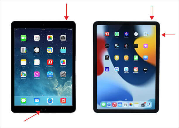 λειτουργία ανάκτησης iPad