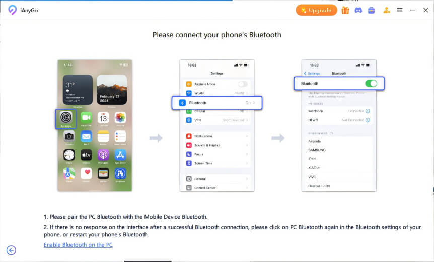 povežite svoj iPhone