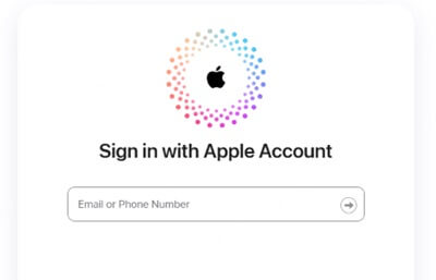 jelentkezzen be Apple-fiókjával
