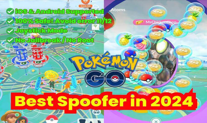 A 7 legjobb Pokémon Go spoofer iOS és Android rendszeren |  2024 Frissítve