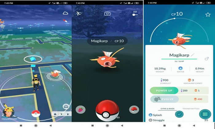 indítsa újra a Pokemon Go-t, és élvezze.