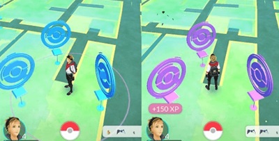 PokéStop lehűlési idő