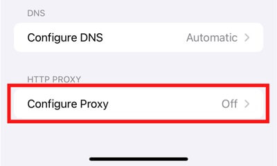VPN vagy proxy letiltása