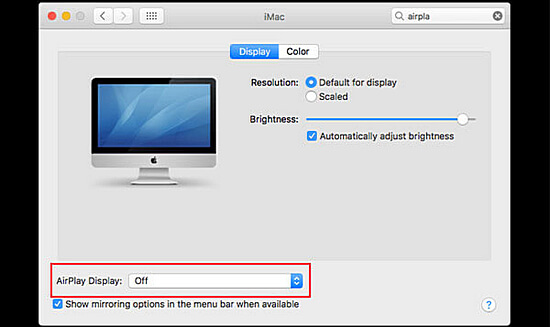 engedélyezze az airplay-t Mac-en