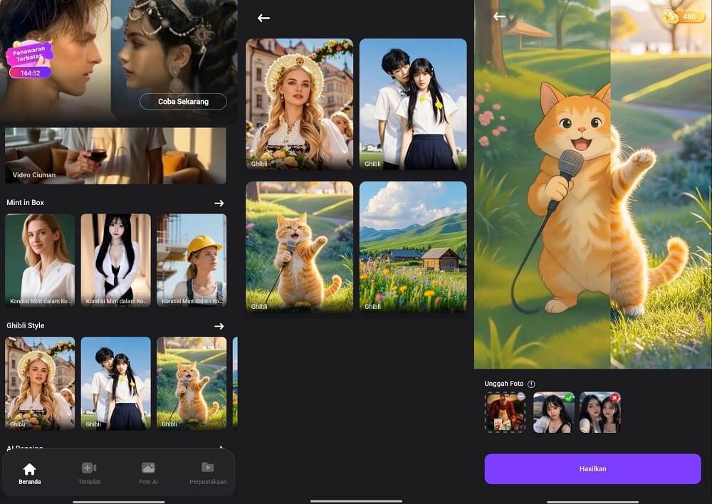 Cara Membuat Foto Menjadi Animasi Ghibli di Android