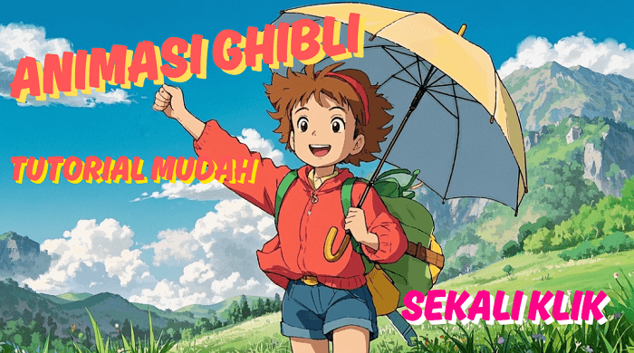 Cara Bikin Video Animasi Ghibli AI dengan 1 Foto