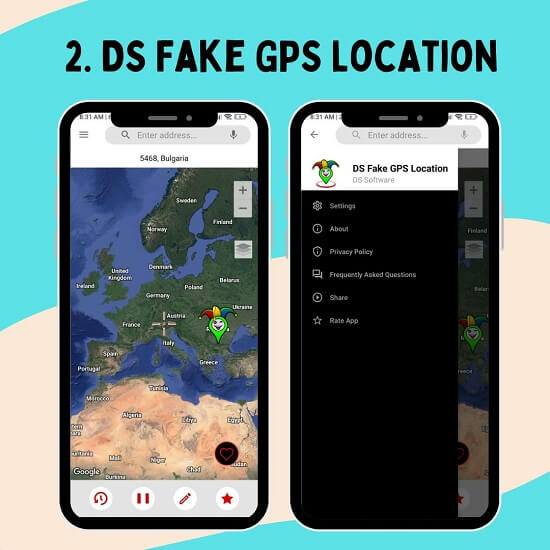 ds fake gps location