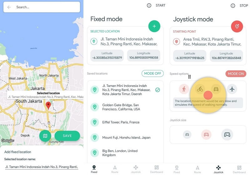 Cara Mengaktif Fake GPS di Android dengan Fake GPS Joystick and Route