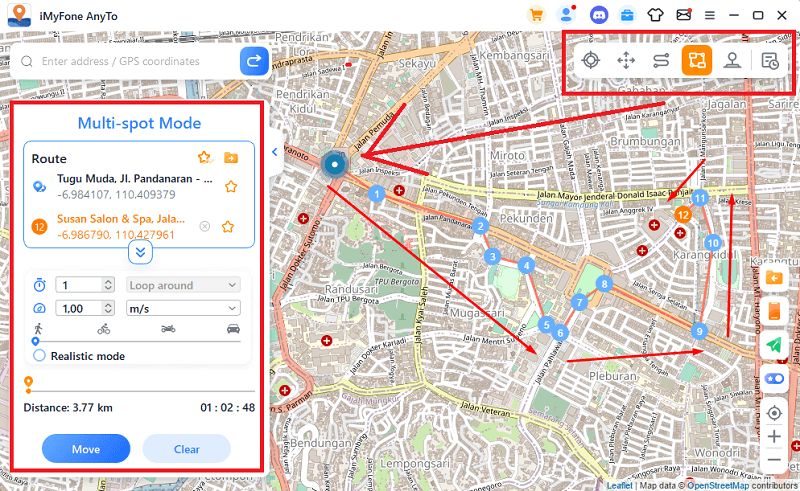 cara mengubah lokasi di google map dengan pc  7