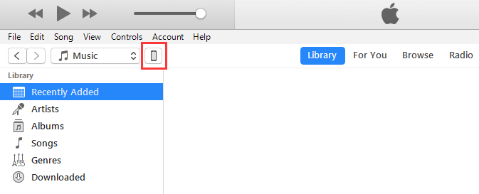 ikon iphone di itunes