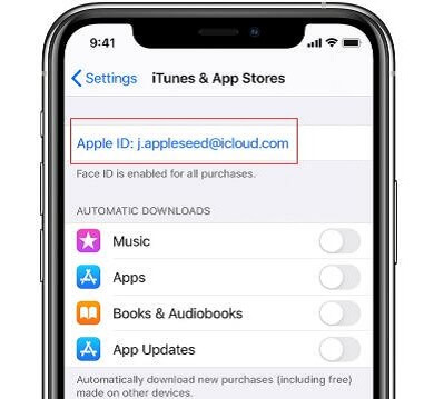 Periksa ID Apple di App Store