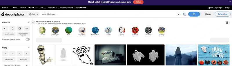 download gambar hantu halloween kartun di depositphotos