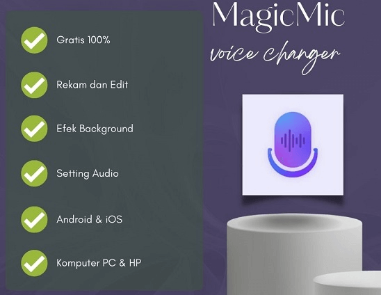 kelebihan aplikasi pengubah suara magicmic imyfone