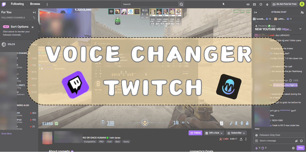  2024  Voice Changer Twitch Live: Ubah Suara Secara Real-Time, 100% Efektif