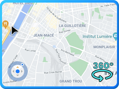 360-degree Directions gif