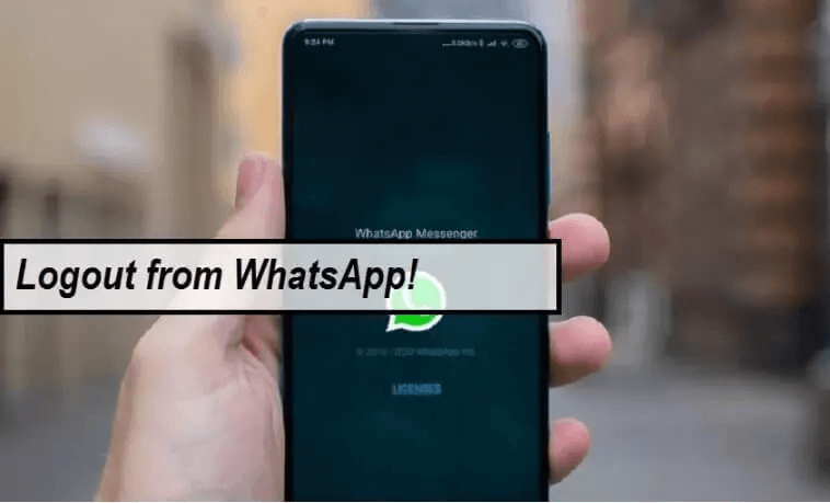 Logáil amach WhatsApp