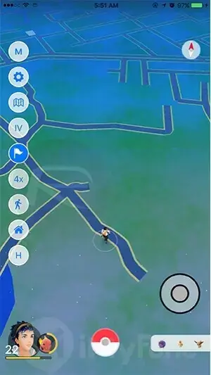 pokemon go joystick ios ללא jailbreak