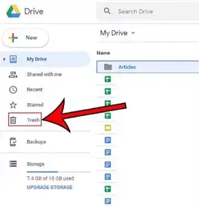 שחזר מסמכים שנמחקו מ-WhatsApp מהאשפה של Google Drive