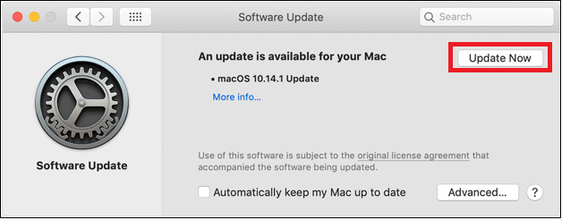 עדכן את iTunes ב-Mac