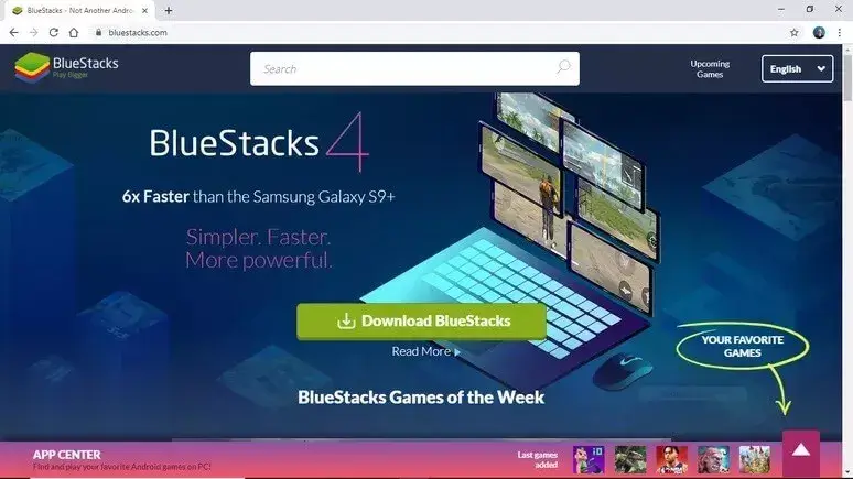 להוריד bluestacks