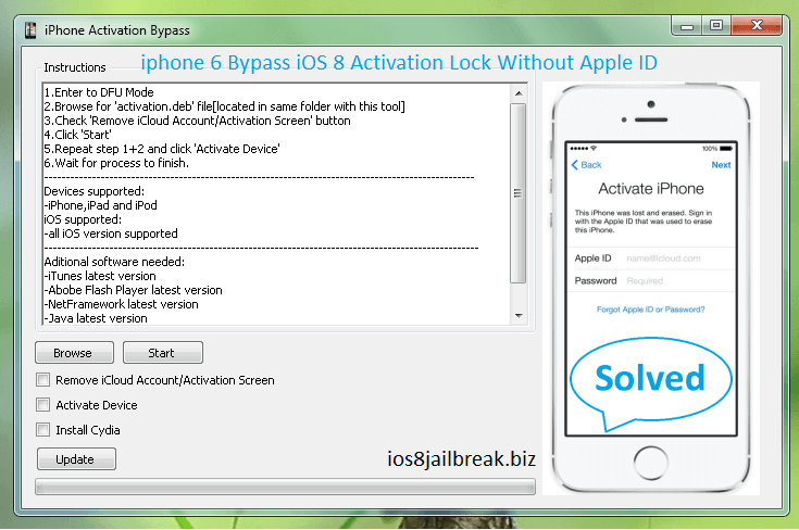 iphoneuinlock - כלי לביטול נעילת iCloud