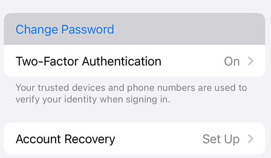 איך לשנות את סיסמת Apple ID באייפון
