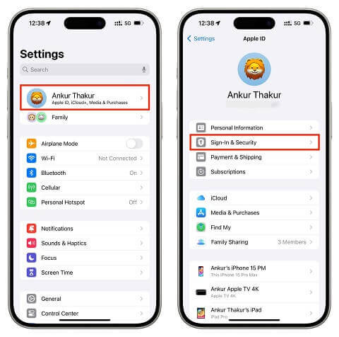אבטחת כניסה לאייפון
