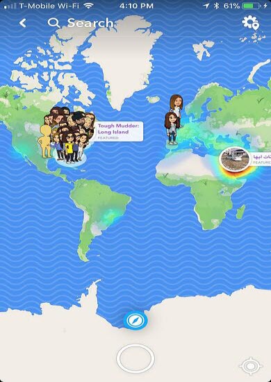 Snapchat GPS Standort ändern