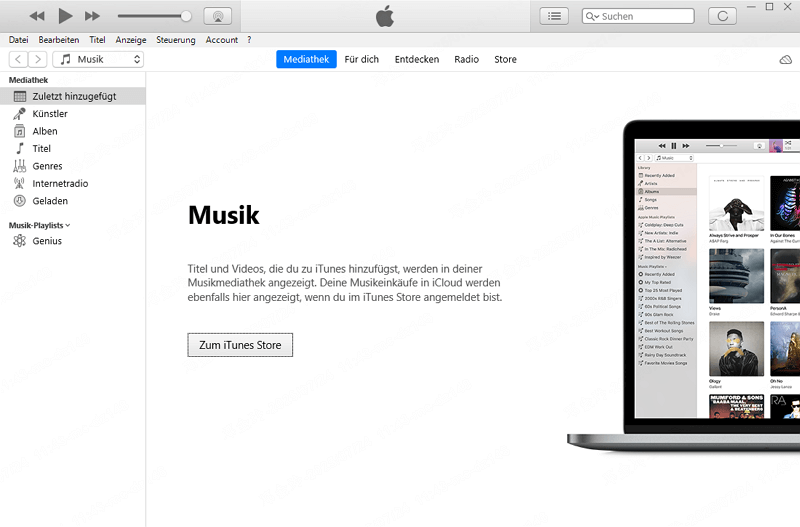 iTunes abrufen