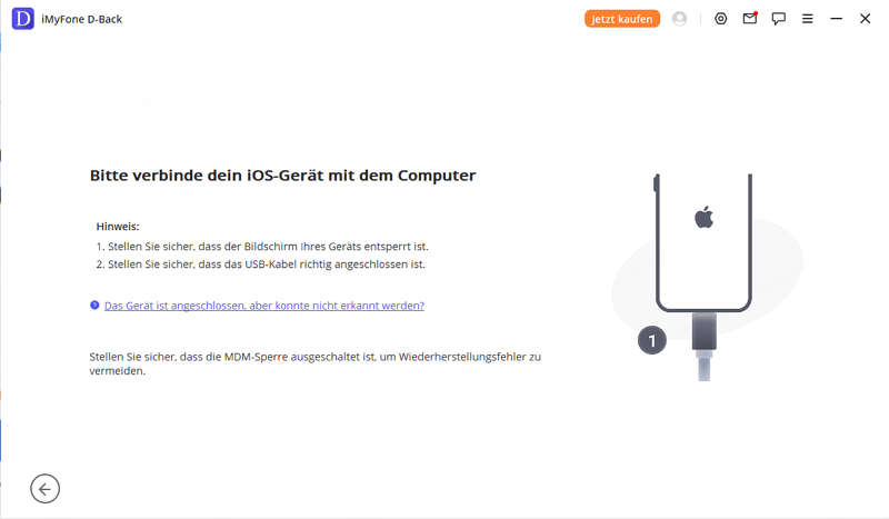 Gerät mit PC verbinden