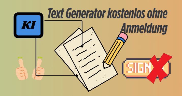 KI Text Generator kostenlos ohne Anmeldung