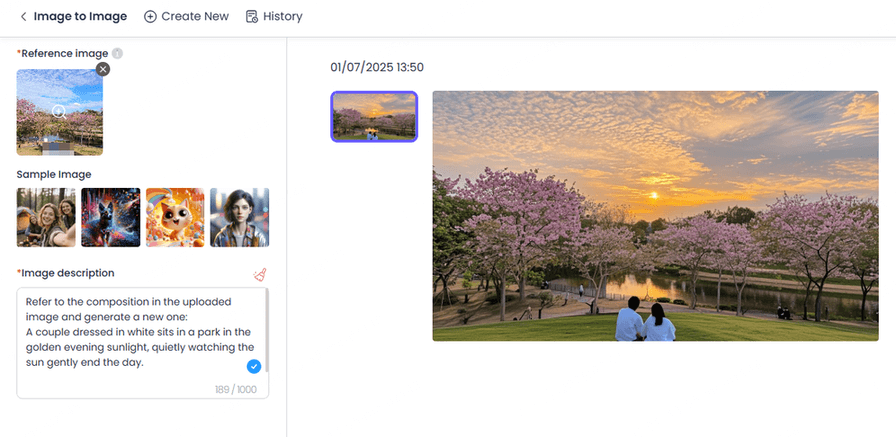 ChatArt KI Bild erstellen mit eigenem Bild