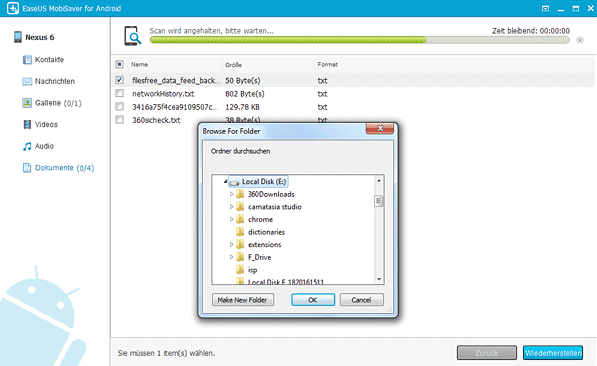 EaseUS MobiSaver for Android 6.0
