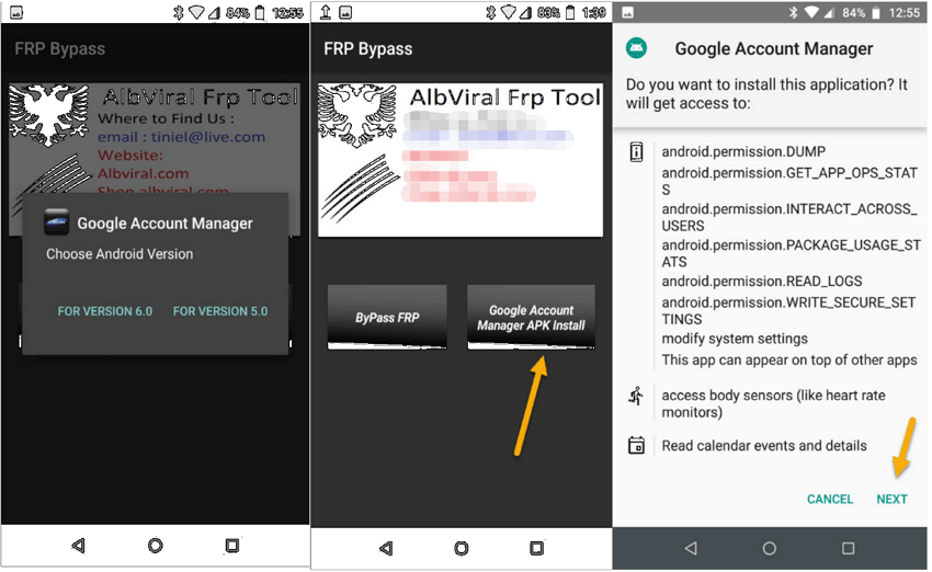 Google Account Manager APK herunterladen und installieren