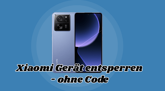 Xiaomi entsperren ohne Code