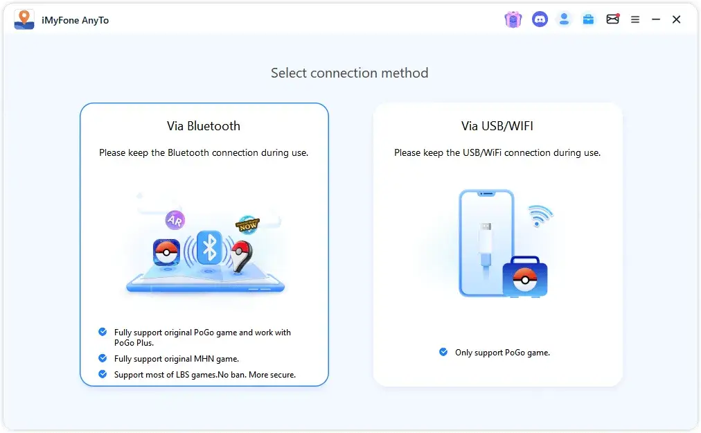 neuen Funktion von AnyTo – Bluetooth-Verbindung für den speziellen Spielmodus 